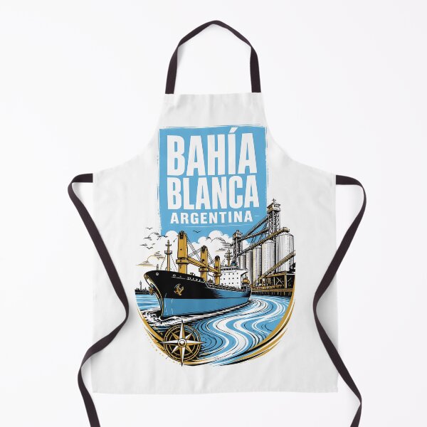 Item preview, Bahia Blanca Argentina Vintage Travel Tourism designed and sold by TravelersGems.