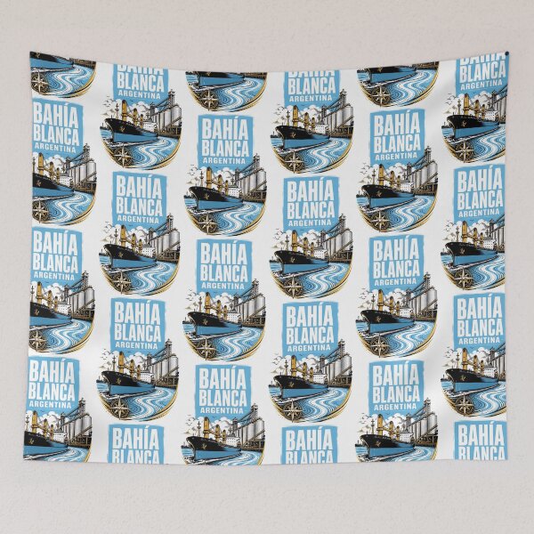 Item preview, Bahia Blanca Argentina Vintage Travel Tourism designed and sold by TravelersGems.