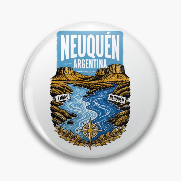Item preview, Neuquen Argentina Vintage Travel Tourism designed and sold by TravelersGems.