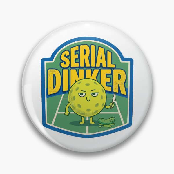 Item preview, Serial Dinker True Crime Parody Pickleball Mascot designed and sold by randaper.