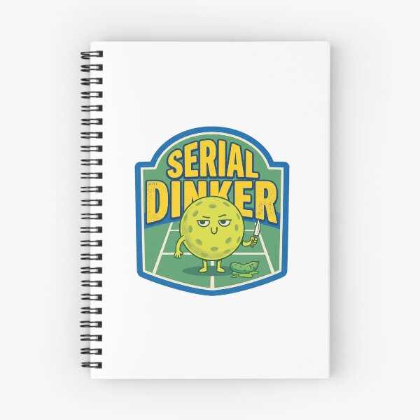 Item preview, Serial Dinker True Crime Parody Pickleball Mascot designed and sold by randaper.