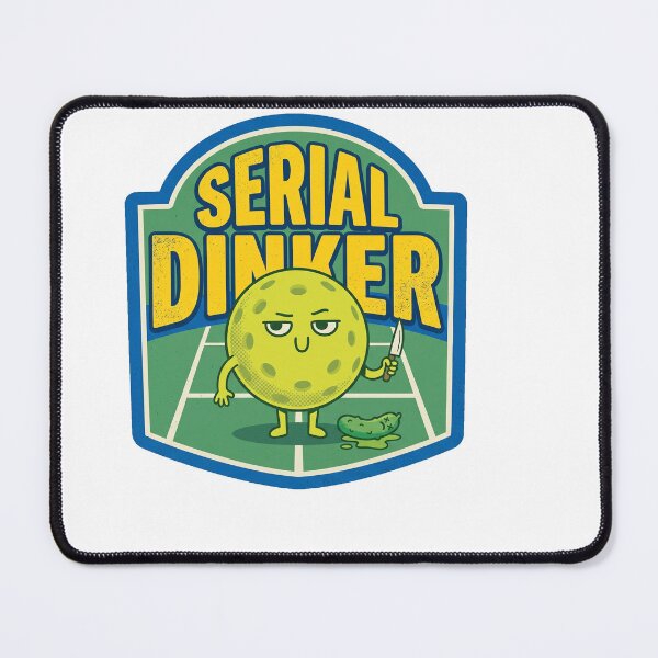 Item preview, Serial Dinker True Crime Parody Pickleball Mascot designed and sold by randaper.