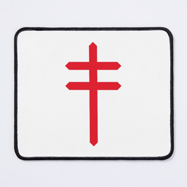 Item preview, Double Barred Cross - Red designed and sold by joshcartoonguy.
