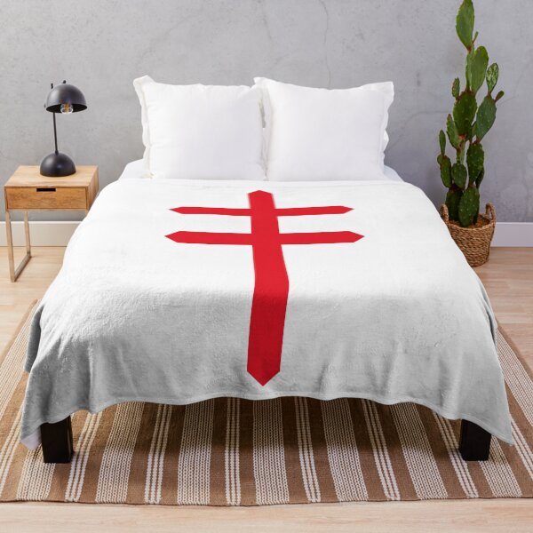 Item preview, Double Barred Cross - Red designed and sold by joshcartoonguy.