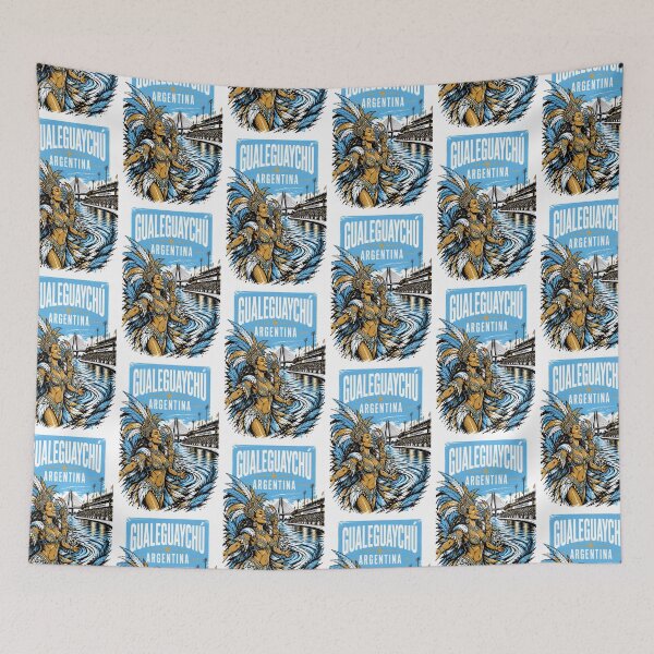 Item preview, Gualeguaychu Argentina Vintage Travel Tourism designed and sold by TravelersGems.