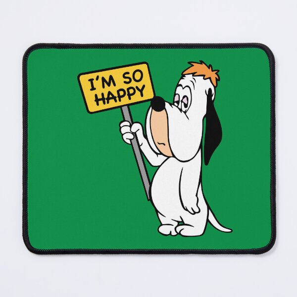 Item preview, Droopy - Im So Happy - Grumpy Face designed and sold by ZERO-MIND.
