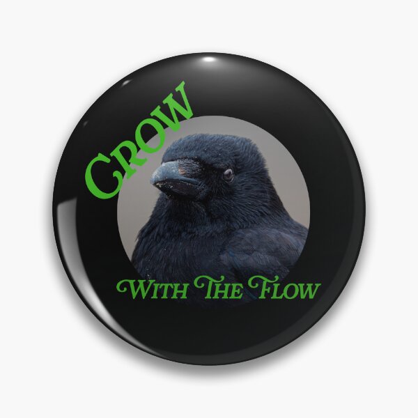 Item preview, Crow With the Flow designed and sold by Eebzay.