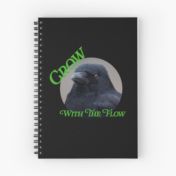 Item preview, Crow With the Flow designed and sold by Eebzay.