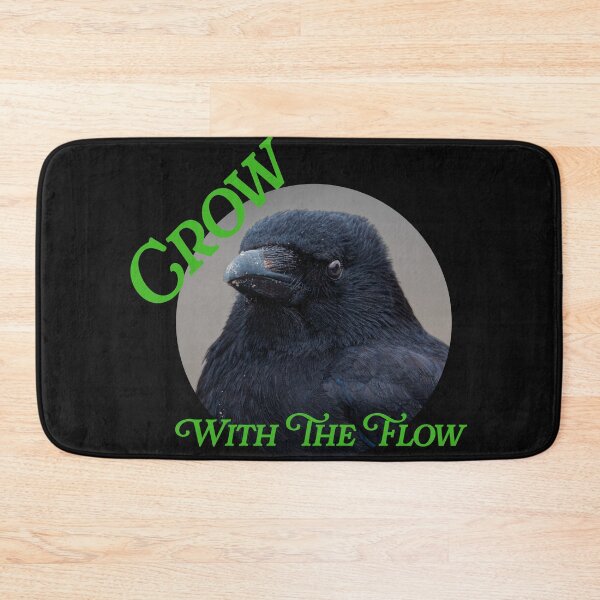 Item preview, Crow With the Flow designed and sold by Eebzay.