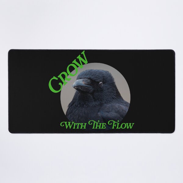 Item preview, Crow With the Flow designed and sold by Eebzay.