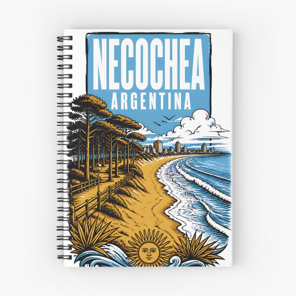 Item preview, Necochea Argentina Vintage Travel Tourism designed and sold by TravelersGems.