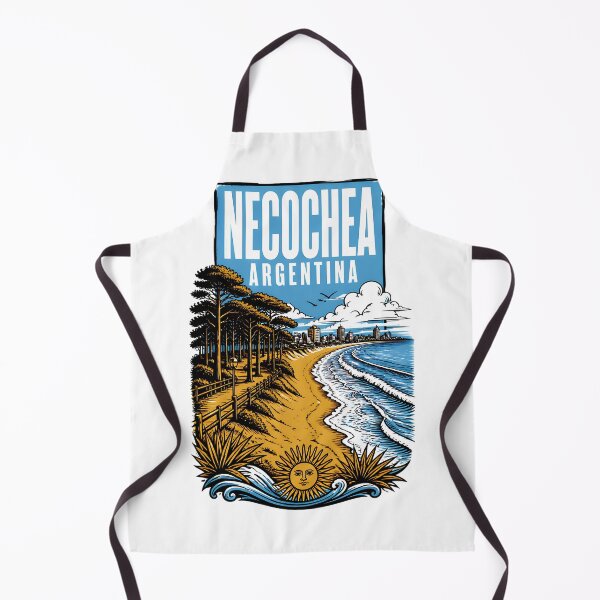 Item preview, Necochea Argentina Vintage Travel Tourism designed and sold by TravelersGems.
