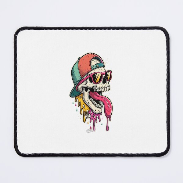 Item preview, Dripping Skull Streetwear – Cool Skeleton with Cap & Sunglasses designed and sold by Dilpreet-Store.