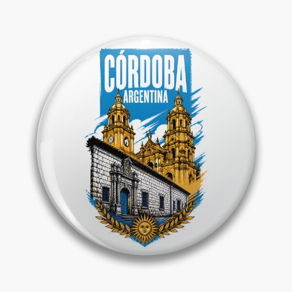 Item preview, Cordoba Argentina Vintage Travel Tourism designed and sold by TravelersGems.
