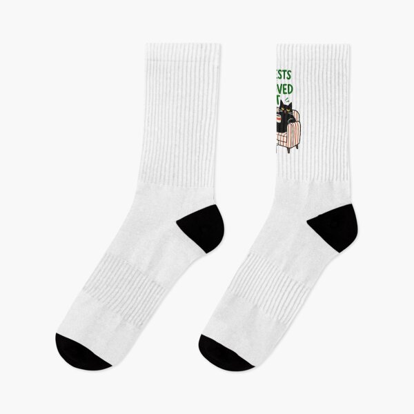 Item preview, All Guests Must Be Approved By The Cat Funny Black Cat Couch Graphic designed and sold by The Upside Down.