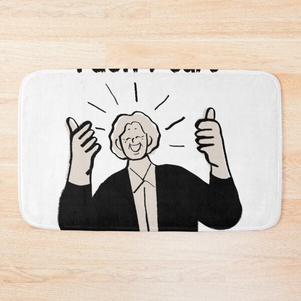 Item preview, Funny I Don't Care Minimalist Cartoon designed and sold by     Fatma Creates.