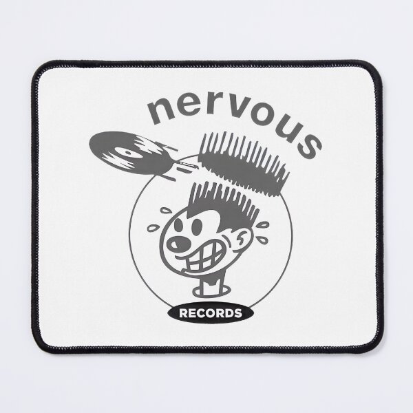Item preview, Nervous Records Retro Cassette Tape | Vintage Music Lover Gift LIMITED EDITION designed and sold by tamazgha.