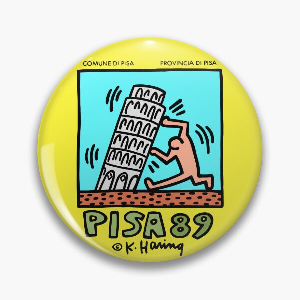 Item preview, Leaning Tower of Pisa - KH inspired Pop Art - Pisa 89 designed and sold by ZERO-MIND.