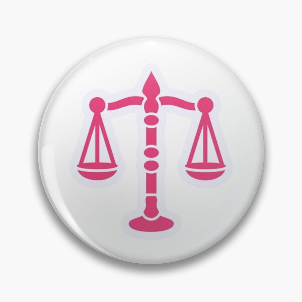 Item preview, Pink Scales of Justice Sticker | Cute Law Student Aesthetic | Future Lawyer Gift designed and sold by JusticeForSale.