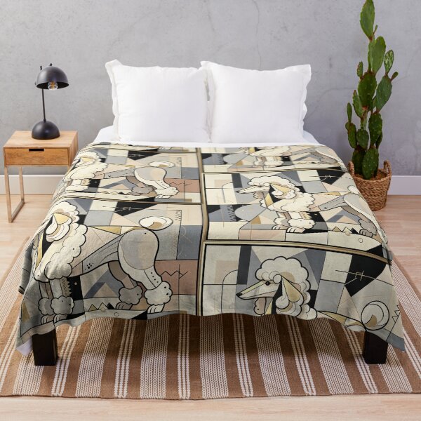 Item preview, cubist animal artwork designed and sold by forget45studio.