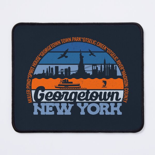 Item preview, Georgetown New York Sunset Retro Vintage Local Pride Logo designed and sold by CRHPOD20.