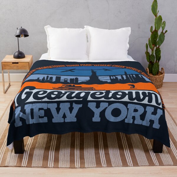 Item preview, Georgetown New York Sunset Retro Vintage Local Pride Logo designed and sold by CRHPOD20.