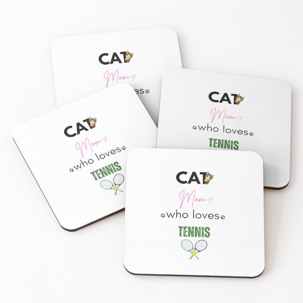 Item preview, Cat Mom Who Loves Tennis designed and sold by PawFitt.