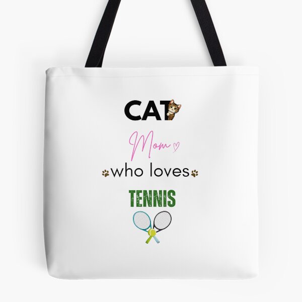 Item preview, Cat Mom Who Loves Tennis designed and sold by PawFitt.