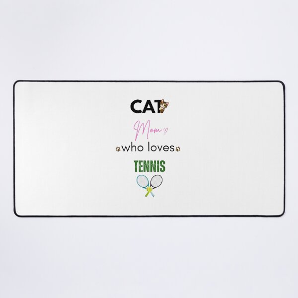 Item preview, Cat Mom Who Loves Tennis designed and sold by PawFitt.
