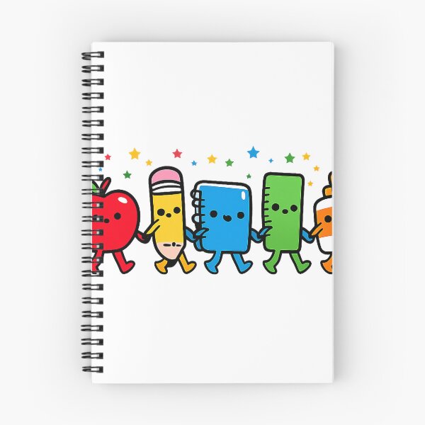 Item preview, Bold Primary Colors School Supplies Shirt designed and sold by MOCH- ART.