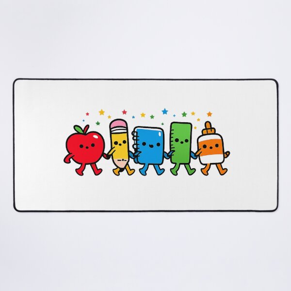 Item preview, Bold Primary Colors School Supplies Shirt designed and sold by MOCH- ART.