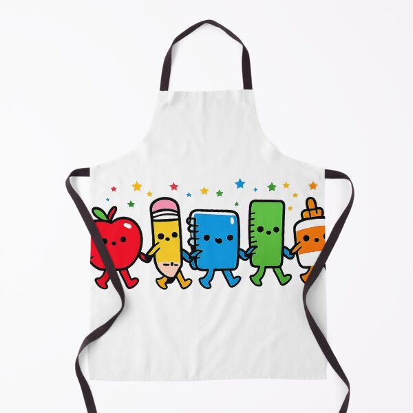 Item preview, Bold Primary Colors School Supplies Shirt designed and sold by MOCH- ART.
