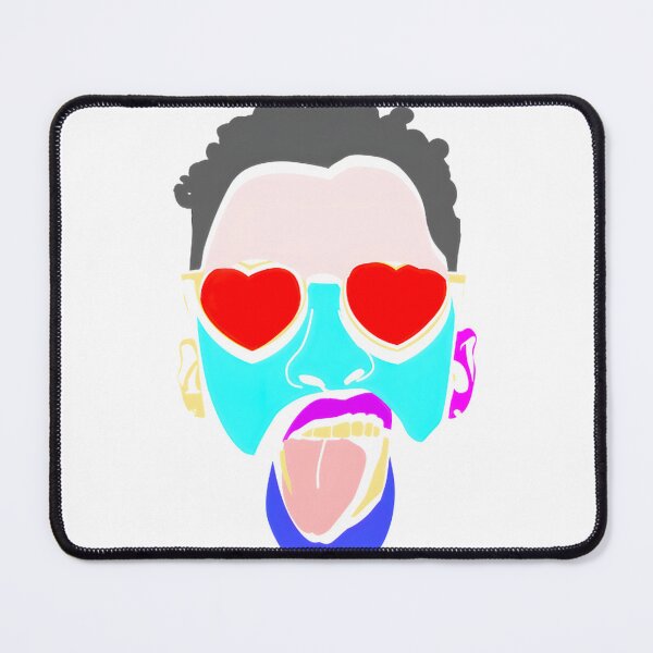 Item preview, Bad Bunny Love Heart Art - Cute Benito Fan Merch ⭐⭐⭐⭐⭐ designed and sold by tamazgha.
