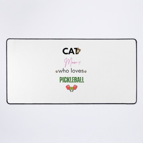 Item preview, Cat Mom Who Loves Pickleball designed and sold by PawFitt.