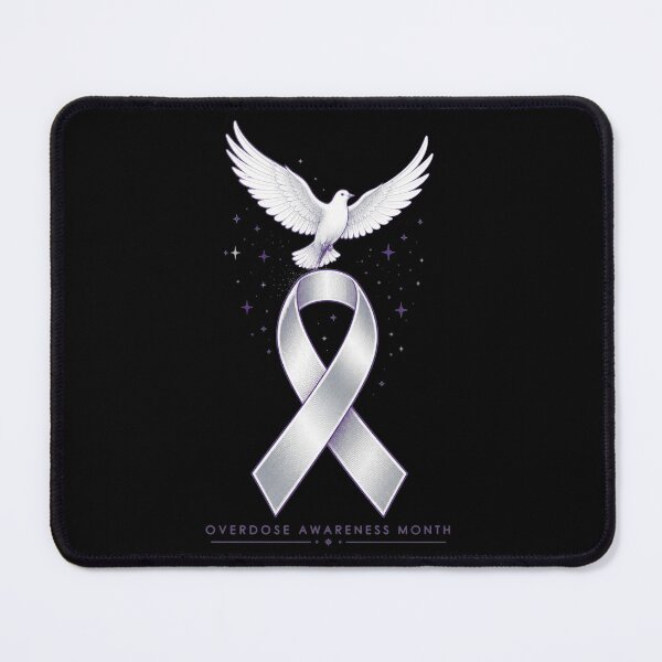 Item preview, Overdose Awareness Month Dove And Ribbon Art Support Gift for Advocates designed and sold by Nightarel.