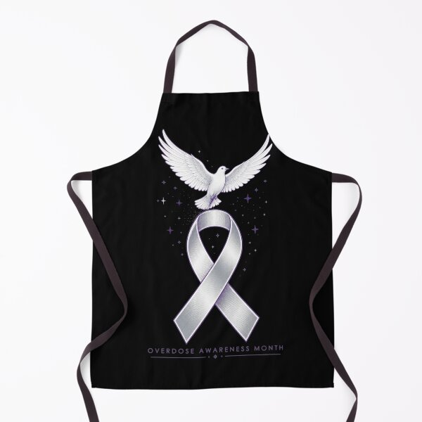 Item preview, Overdose Awareness Month Dove And Ribbon Art Support Gift for Advocates designed and sold by Nightarel.