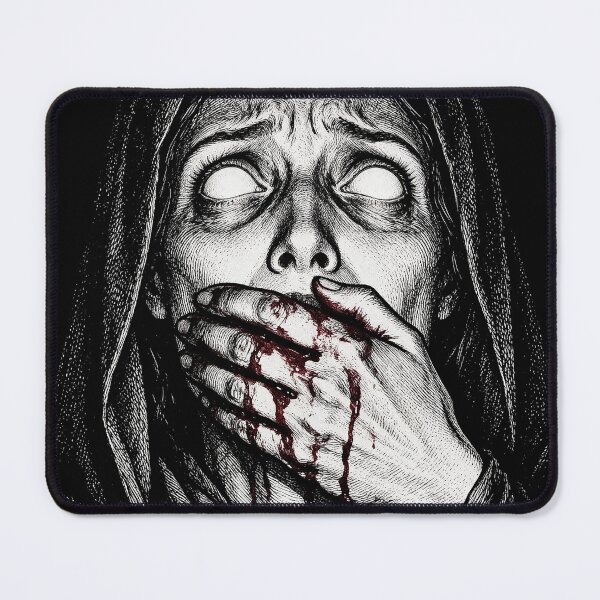 Item preview, Gothic Horror Bloody Hand Engraving Art designed and sold by The Mellonaire.