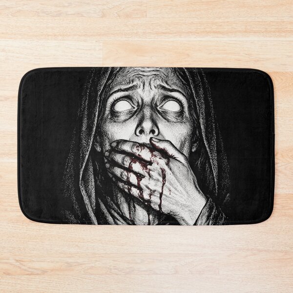 Item preview, Gothic Horror Bloody Hand Engraving Art designed and sold by The Mellonaire.