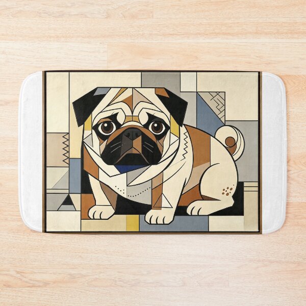Item preview, cubist animal artwork designed and sold by forget45studio.