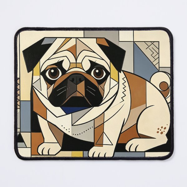 Item preview, cubist animal artwork designed and sold by forget45studio.