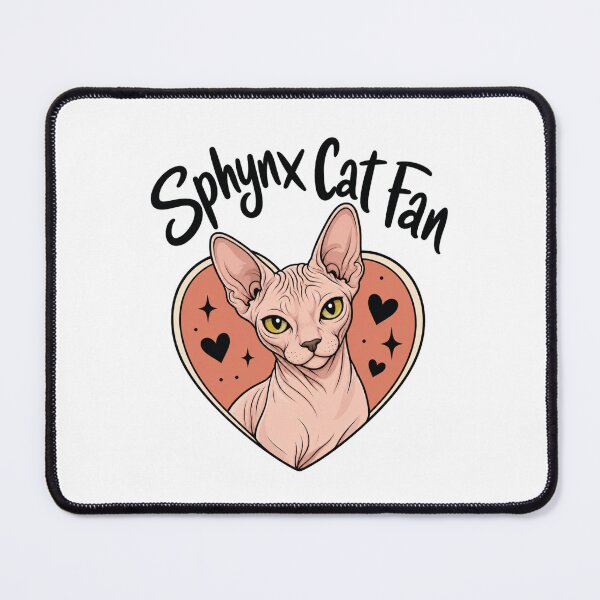 Item preview, Sphynx Cat Fan designed and sold by musthavewords.