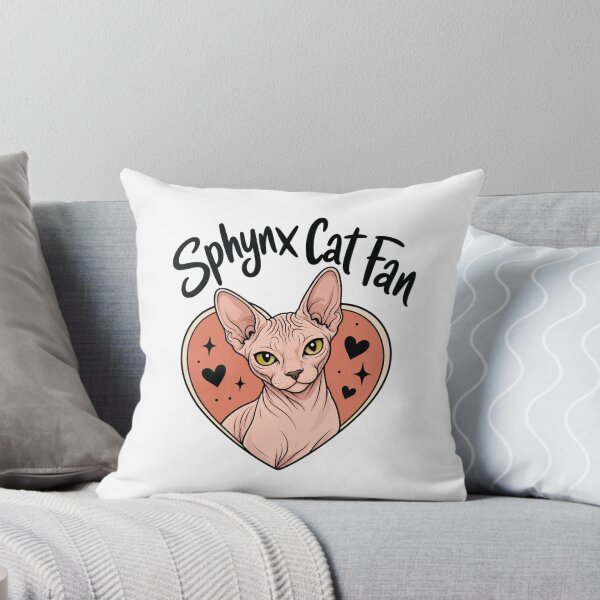 Item preview, Sphynx Cat Fan designed and sold by musthavewords.
