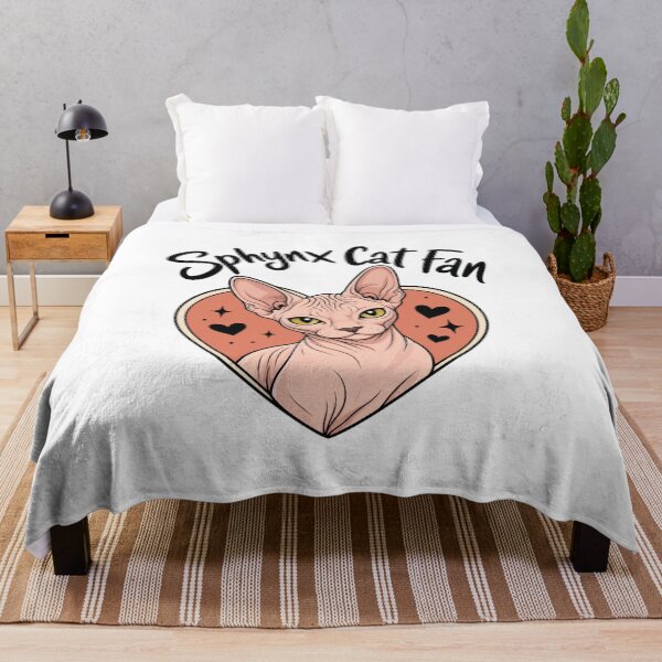 Item preview, Sphynx Cat Fan designed and sold by musthavewords.