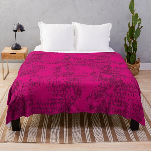 Item preview, Modern Distressed Python Print Pattern | Bright Pink designed and sold by Frohyou.