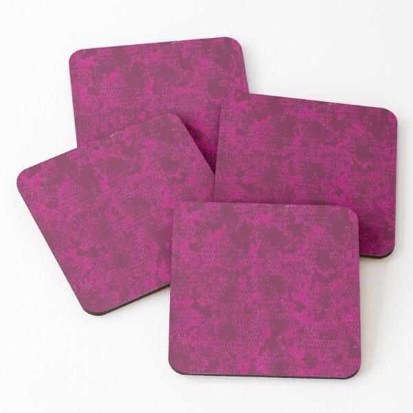 Item preview, Modern Distressed Python Print Pattern | Dark Pink designed and sold by Frohyou.