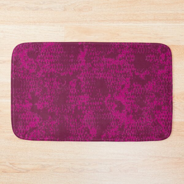 Item preview, Modern Distressed Python Print Pattern | Dark Pink designed and sold by Frohyou.