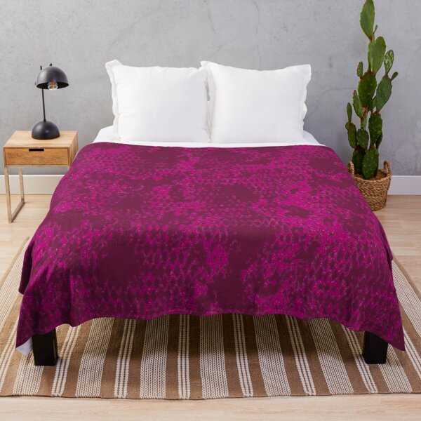 Item preview, Modern Distressed Python Print Pattern | Dark Pink designed and sold by Frohyou.