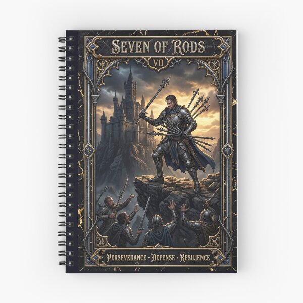 Item preview, Page of Rods- tarot card designed and sold by Studio77-Gothic.