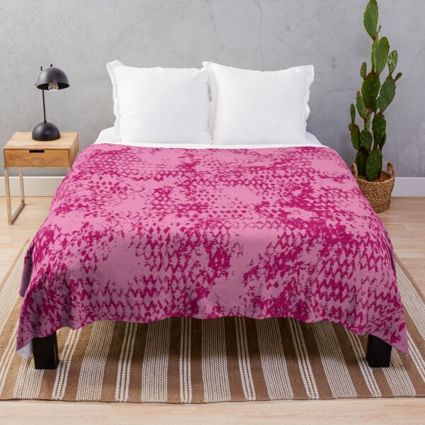 Item preview, Modern Distressed Python Print Pattern | Light Pink designed and sold by Frohyou.