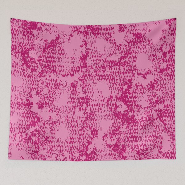 Item preview, Modern Distressed Python Print Pattern | Light Pink designed and sold by Frohyou.